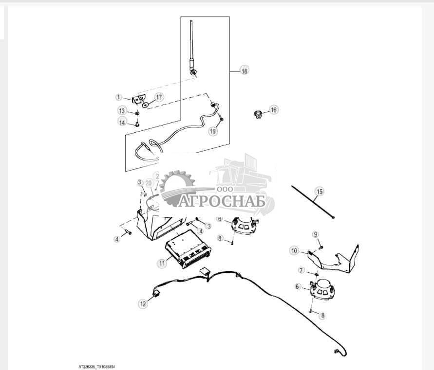 AM- и FM-радиоприемник проигрывателем компакт-дисков 